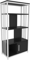 Pastatoma lentyna Kalune Design Valero 875ZNA4565, antracito sp./balta sp., 120 cm x 60 cm x 29.6 cm