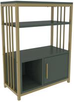 Pastatoma lentyna Kalune Design Letos 875ZNA4529, aukso sp./žalia sp., 80 cm x 60 cm x 29.6 cm