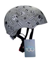 Riedutininko šalmas Disney D100, 52-56 cm, pilka sp.