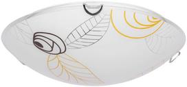 Šviestuvas plafonas Spot-Light Indiana 4453102, LED, 2700 °K, 1 x 12 W, ruda sp./balta sp. / chromo sp., 30 x 30 cm