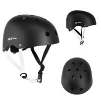Riedutininko šalmas Nils Extreme MTW001, M (55-58cm), juoda sp.