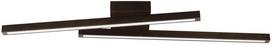 Šviestuvas lubų Spot-Light Linus Sidelong 2241276, LED, 3000 °K, 2 x 9 W, ruda sp.