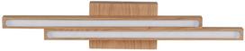 Šviestuvas lubų Spot-Light Linus Straight 2242260, LED, 3000 °K, 2 x 6 W, ruda sp.
