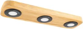 Šviestuvas lubų Spot-Light Sunniva, LED, 3000 °K, 3 x 5 W, ruda sp.