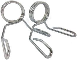 Grifo užraktas Tunturi Olympic Spring Collars 50mm, Pair 14TUSCL258, 10 cm, 0.175 kg, chromo sp., 2 vnt.