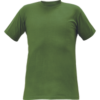 Marškinėliai universalus Cerva Teesta, žalia sp., 3XL dydis