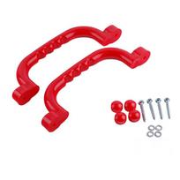 Rankenėlių rinkinys vaikų žaidimo aikštelei 4IQ Handle Set, 27 cm x 7.5 cm, raudona sp.