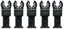 Ašmenų komplektas Dewalt DT20723-QZ, 4.3 cm x 3.1 cm, 5 vnt.