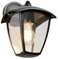 Sieninis lauko šviestuvas Trio Venta, 10W, E27, IP44, juoda sp., 20 cm x 24 cm