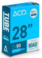 Dviračių padangų kamera ACID Road Super Lite TUBE211, guma, juoda sp., 28"
