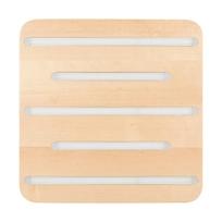 Šviestuvas lubų Spot-Light Neele, LED, 3000 °K, 4 x 5 W, balta sp., 34 x 34 cm