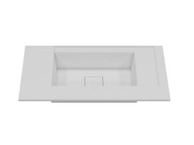 Vonios praustuvas Domoletti MH026 -100, keramika, 100 cm x 52 cm x 15 cm, balta sp.