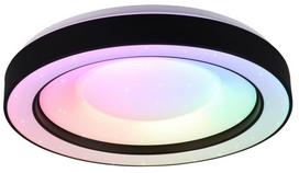 Šviestuvas lubų Reality Arco R65091032, LED, 2700 - 6000 °K, 1 x 22 W, balta sp. / juoda sp., 49 x 49 cm