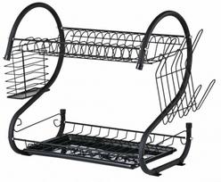 Indų džiovykla Rosberg R53000H, 39 cm x 25 cm x 40 cm, metalas, juoda sp.