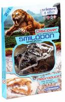 Archeologo rinkinys Clementoni Science & Play Smilodon, ruda sp.