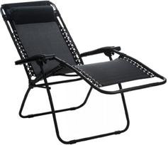 Lauko gultas Mirpol Delux, juoda sp., 176 cm x 65 cm x 106 cm