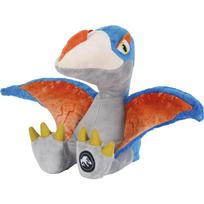Pliušinis žaislas dinozauras Schmidt Jurassic World Rebirth Quetzalcoatlus, mėlyna sp./oranžinė sp./pilka sp., 25 cm