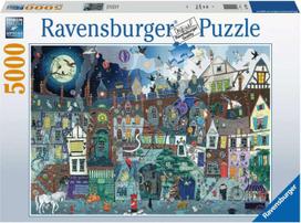 Dėlionė Ravensburger The Fantastic Road 17399, 153 cm x 101 cm, 5000 vnt., įvairių spalvų