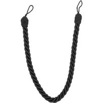 Užuolaidų virvelė Luance COT, 1.6 cm, antracito sp.