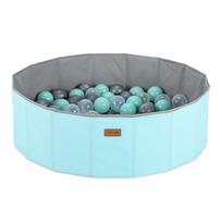 Baseinas su kamuoliukais Kalune Design, ⌀ 80 cm, 150 vnt, mėtinė (mint) sp.
