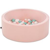 Baseinas su kamuoliukais Kalune Design Bubble Pops, ⌀ 7 cm, balta sp. mėtinė (mint) sp.