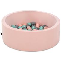 Baseinas su kamuoliukais Kalune Design Bubble Pops, ⌀ 7 cm, mėtinė (mint) sp. pilka sp.