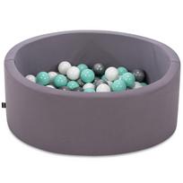 Baseinas su kamuoliukais Kalune Design Bubble Pops, ⌀ 7 cm, balta sp. mėtinė (mint) sp.