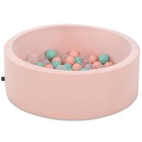 Baseinas su kamuoliukais Kalune Design Bubble Pops, ⌀ 7 cm, mėtinė (mint) sp. rožinė sp.