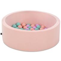 Baseinas su kamuoliukais Kalune Design Bubble Pops, ⌀ 7 cm, mėtinė (mint) sp. rožinė sp.