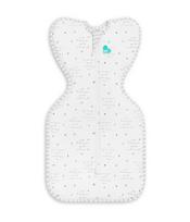 Plonas miegmaišis kūdikiui Love To Dream Stretch Cotton You Are My, balta sp./pilka sp., 68 cm x 26 cm