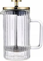 Kavinukas French Press Klausberg KB 7760, 0.6 l, skaidri sp./aukso sp./juoda sp.