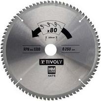 Pjovimo diskas Tivoly Circular Saw Blade, 250 mm x 30 mm