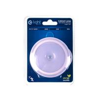 Šviestuvas montuojamas prie baldų EKB6646, -, 4000 °K, 1 x 0.5 W, balta sp.