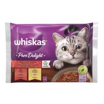 Šlapias kačių maistas Whiskas, 0.85 kg, 4 vnt.