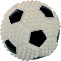 Žaislas šuniui, kamuoliukas Zolux Squeaky Spiney Soccerball 480772, 7.6 cm, Ø 7.6 cm, balta sp.