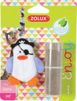 Žaislas katėms su katžole Zolux Enjoy Pirate 580727, balta sp., 0.6 cm