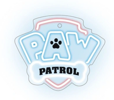 Dekoracija "Paw Patrol" Forever Light OW-130146 su LED apšvietimu, 25 cm, mėlyna sp./balta sp./rožinė sp.