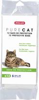 Maišas Zolux Pure Cat Protective Bags, plastikas, 12 vnt., Skaidri sp.