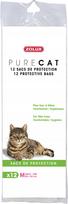 Maišas Zolux Pure Cat Protective Bags 50 x 38 cm, plastikas, 12 vnt., Skaidri sp.