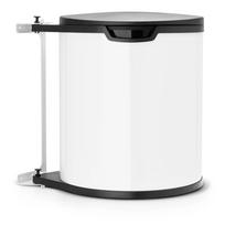 Šiukšliadėžė Brabantia, balta sp., 15 l, 34.7 cm x 29.3 cm
