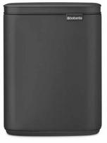 Šiukšliadėžė Brabantia Bo, pilka sp., 7 l, 31.7 cm x 24.2 cm