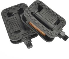 Pedalas 2K, plastikas, juoda sp., 2 vnt.