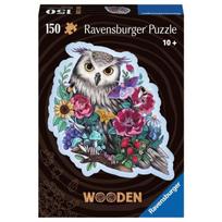 Medinė dėlionė Ravensburger Mysterious Owl 17511, 20 cm x 27 cm, 150 vnt.
