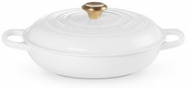 Emaliuotas ketaus puodas Le Creuset, 30 cm, 3.5 l, aukso sp.