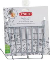 Šieno laikiklis graužikų narvams Zolux Hay Rack, 19.5 cm x 7.5 cm x 17.5 cm, pilka sp.