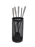 Židinio įrankių komplektas Flammifera K251-XB, 17 cm x 17 cm x 50 cm