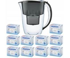 Vandens filtras Aquaphor Amethyst Maxfor B25, 2.8 l, juoda sp., 10 vnt.