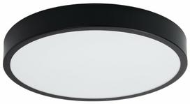 Šviestuvas lubų Sollux Onyx, LED, 3000 °K, 1 x 32 W, juoda sp., 6 x 50 cm