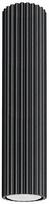 Šviestuvas lubų Sollux Karbon 30, GU10, 1 x 10 W, juoda sp.