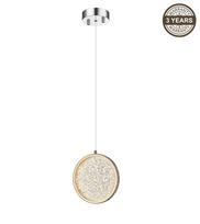 Šviestuvas kabinamas Domoletti Napoli A2378-1, LED, 3000 °K, 1 x 10 W, skaidri sp./aukso sp.